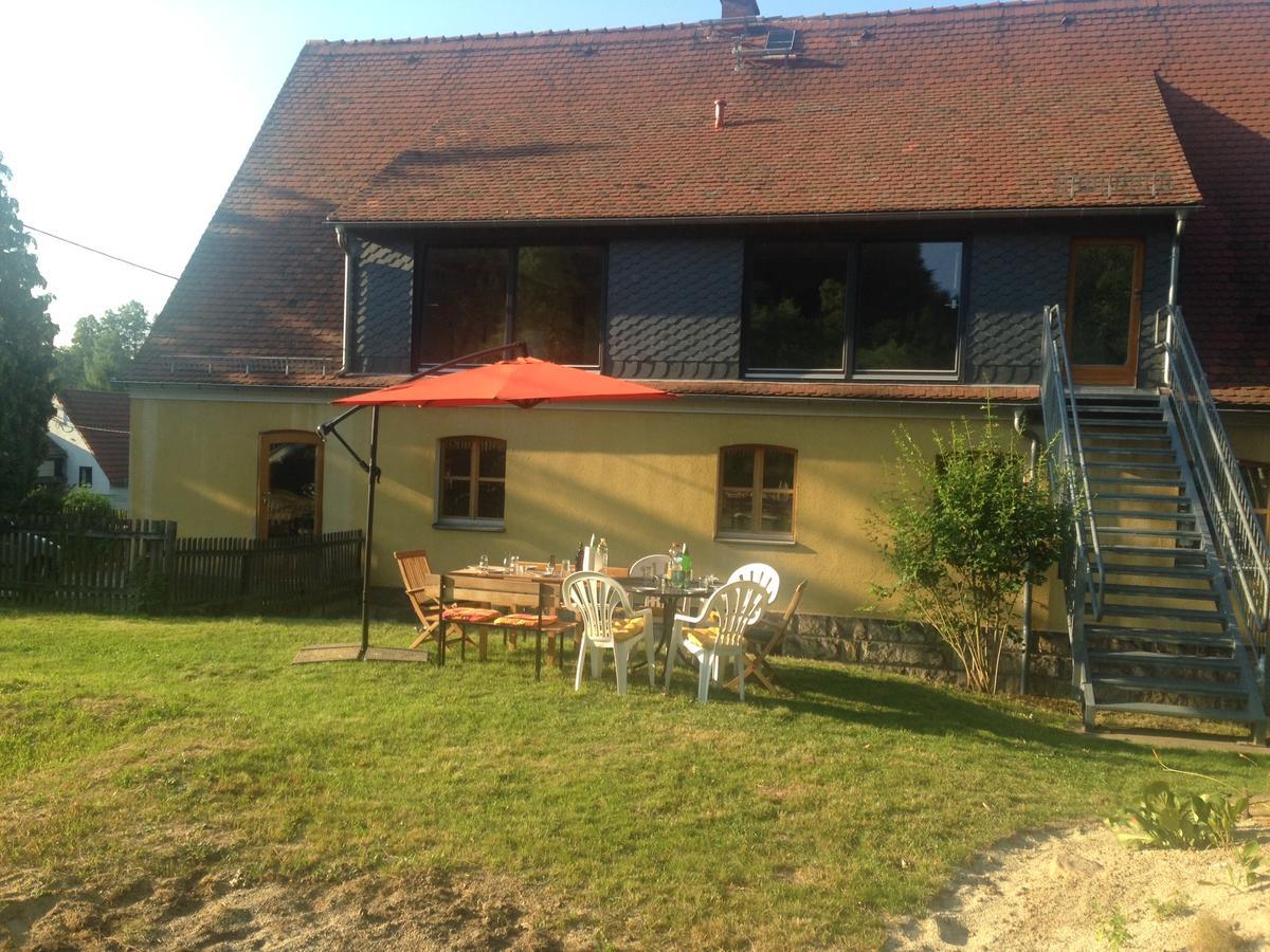 Moderne Pension Vonbartsch Mit Ladestation In Der Saechsischen Schweiz Struppen Eksteriør billede