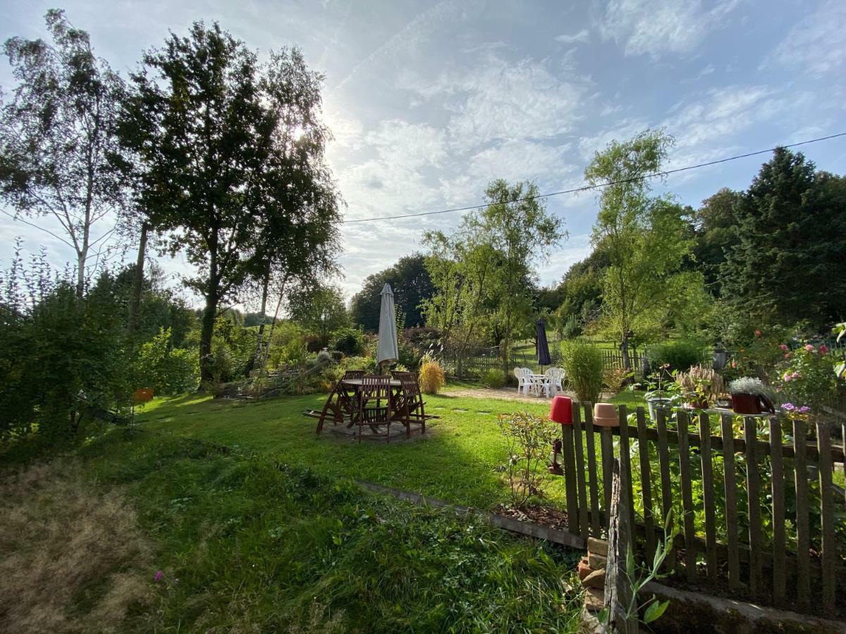 Moderne Pension Vonbartsch Mit Ladestation In Der Saechsischen Schweiz Struppen Eksteriør billede